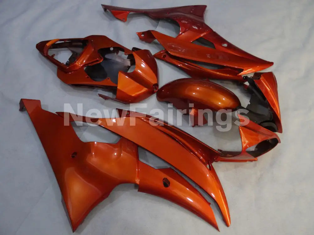 All Orange No decals - YZF-R6 08-16 Fairing Kit Vehicles & Parts > Vehicle Parts & Accessories > Motor Vehicle Parts >