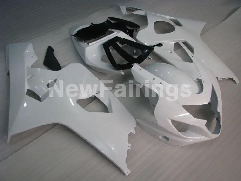 All White No decals - GSX-R600 04-05 Fairing Kit