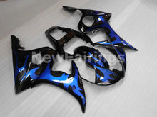 Load image into Gallery viewer, Black and Blue Factory Style - YZF-R6 03-04 Fairing Kit Vehicles &amp; Parts &gt; Vehicle Parts &amp; Accessories &gt; Motor Vehicle