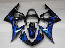 Load image into Gallery viewer, Black and Blue Factory Style - YZF-R6 03-04 Fairing Kit Vehicles &amp; Parts &gt; Vehicle Parts &amp; Accessories &gt; Motor Vehicle