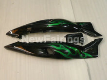Load image into Gallery viewer, Black and Green Flame - YZF600R Thundercat 96-07 Fairing Kit Vehicles &amp; Parts &gt; Vehicle Parts &amp; Accessories &gt; Motor
