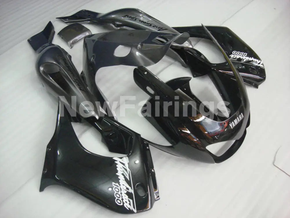 Black and Grey Factory Style - YZF1000R Thunderace 96-05 Fairing Kit Vehicles & Parts > Vehicle Parts & Accessories >
