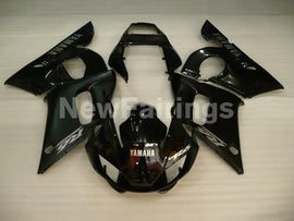 Black and Matte Black Factory Style - YZF-R6 98-02 Fairing Kit Vehicles & Parts > Vehicle Parts & Accessories > Motor