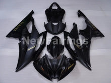 Load image into Gallery viewer, Black and Matte Black with Golden Stickers Factory Style - YZF-R6 08-16 Fairing Kit Vehicles &amp; Parts &gt; Vehicle Parts &amp;