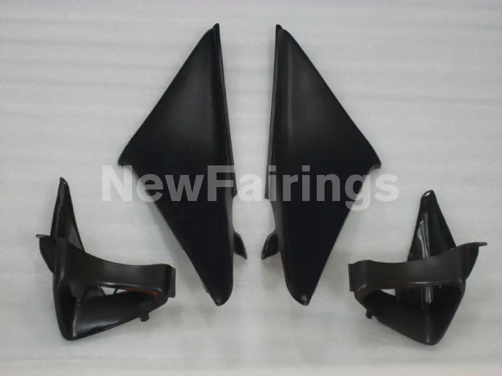 Black and Red Flame - CBR600RR 03-04 Fairing Kit