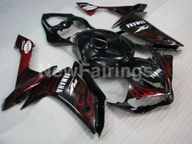Black Red Flame - YZF-R1 07-08 Fairing Kit - Vehicles &