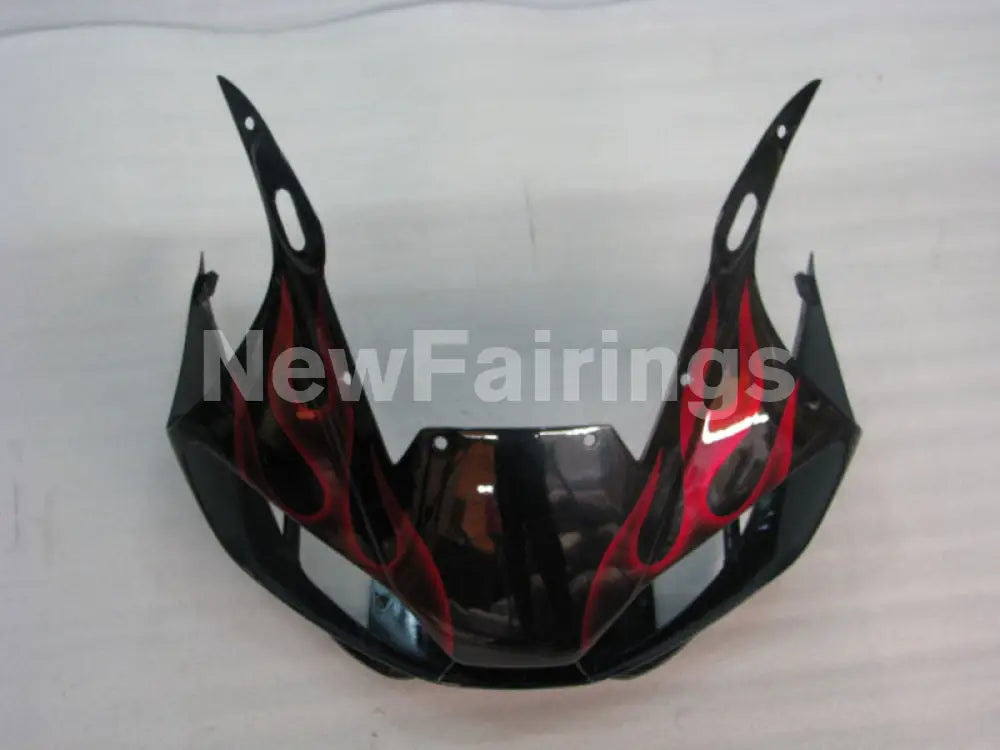 Black and Red Flame - YZF-R6 98-02 Fairing Kit Vehicles & Parts > Vehicle Parts & Accessories > Motor Vehicle Parts >