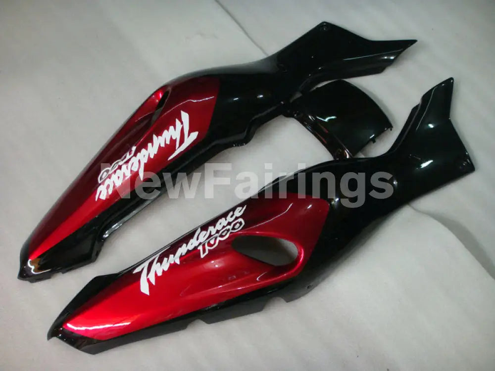 Black and Red Flame - YZF1000R Thunderace 96-05 Fairing Kit Vehicles & Parts > Vehicle Parts & Accessories > Motor