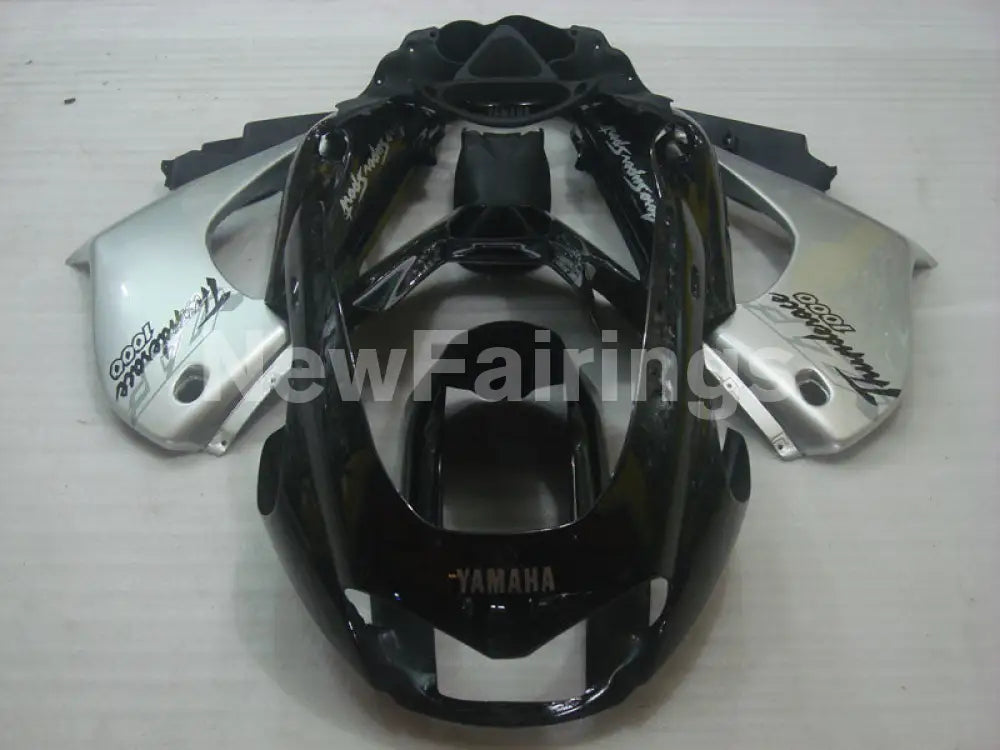 Black and Silver Factory Style - YZF1000R Thunderace 96-05 Fairing Kit Vehicles & Parts > Vehicle Parts & Accessories >