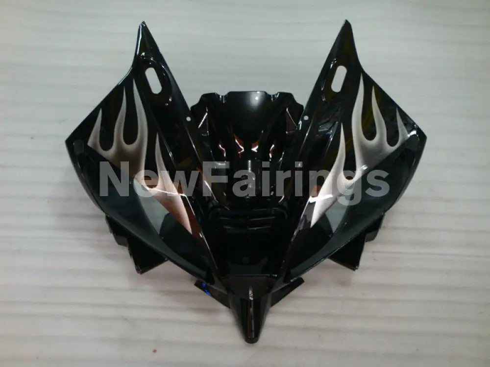 Black and Silver Flame- YZF-R6 06-07 Fairing Kit Vehicles & Parts > Vehicle Parts & Accessories > Motor Vehicle Parts >