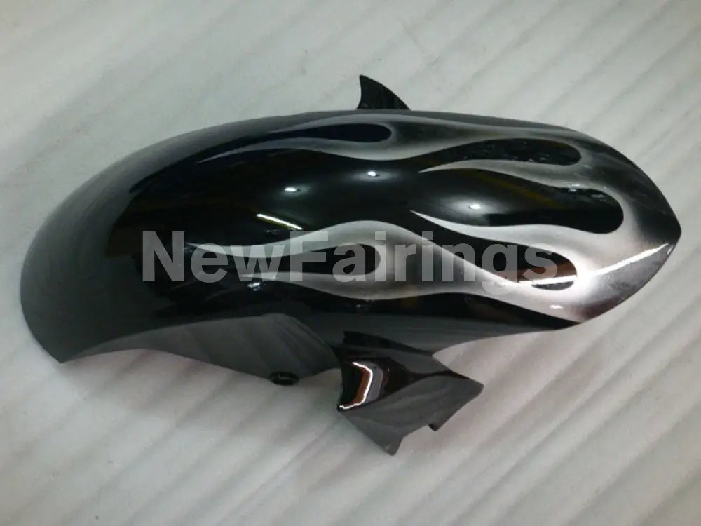 Black and Silver Flame- YZF-R6 06-07 Fairing Kit Vehicles & Parts > Vehicle Parts & Accessories > Motor Vehicle Parts >
