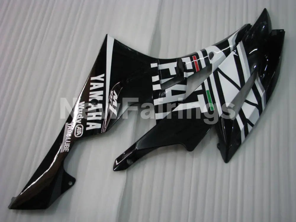 Black and White FIAT - YZF-R6 06-07 Fairing Kit Vehicles & Parts > Vehicle Parts & Accessories > Motor Vehicle Parts >