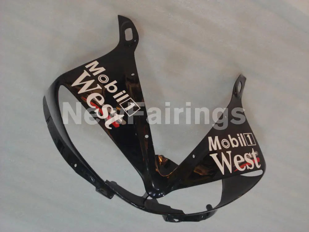 Black and White West - YZF-R6 03-04 Fairing Kit Vehicles & Parts > Vehicle Parts & Accessories > Motor Vehicle Parts >