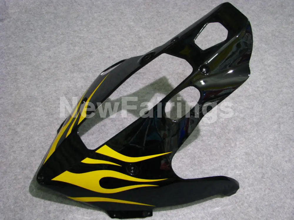 Black and Yellow Flame - YZF1000R Thunderace 96-05 Fairing Kit Vehicles & Parts > Vehicle Parts & Accessories > Motor
