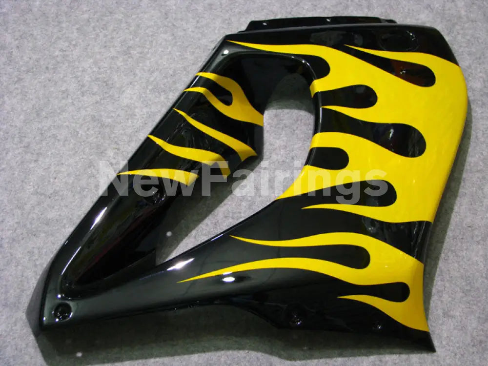 Black and Yellow Flame - YZF1000R Thunderace 96-05 Fairing Kit Vehicles & Parts > Vehicle Parts & Accessories > Motor