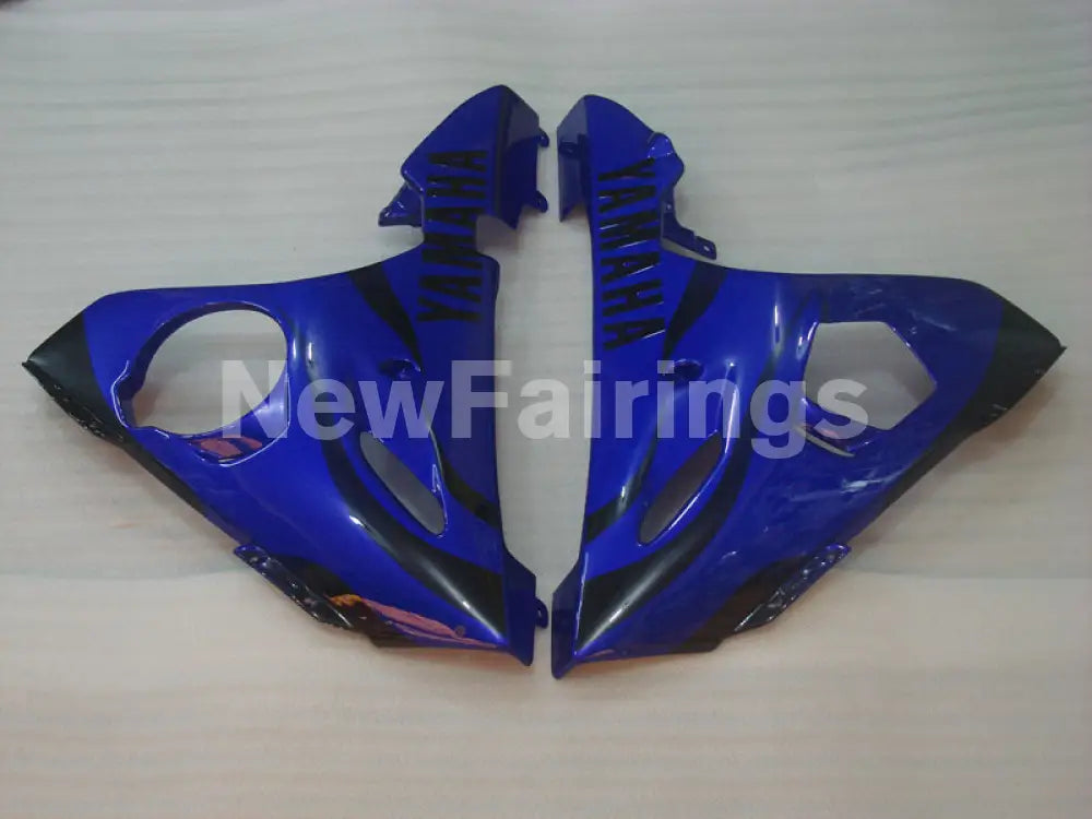 Black Blue Factory Style - YZF-R6 03-04 Fairing Kit Vehicles & Parts > Vehicle Parts & Accessories > Motor Vehicle