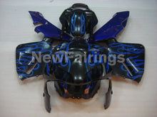 Charger l'image dans la galerie, Black and Blue Flame - CBR600RR 03-04 Fairing Kit - Vehicles