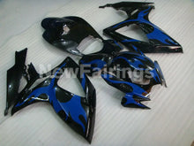 Charger l'image dans la galerie, Black and Blue Flame - GSX-R750 06-07 Fairing Kit Vehicles
