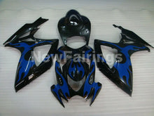 Charger l'image dans la galerie, Black and Blue Flame - GSX-R750 06-07 Fairing Kit Vehicles