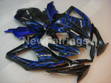 Charger l'image dans la galerie, Black and Blue Flame - GSX-R750 08-10 Fairing Kit Vehicles