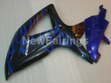 Charger l'image dans la galerie, Black and Blue Flame - GSX-R750 08-10 Fairing Kit Vehicles