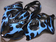Charger l'image dans la galerie, Black and Blue Flame - GSX1300R Hayabusa 99-07 Fairing Kit