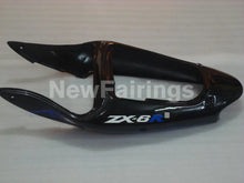 Load image into Gallery viewer, Black and Blue Flame NINJA ZX 6R 00 02 Fairing Kit Vehicles