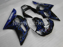 Charger l'image dans la galerie, Black and Blue Flame - YZF-R6 98-02 Fairing Kit Vehicles &amp; Parts > Vehicle Parts &amp; Accessories > Motor Vehicle Parts >