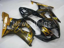 Charger l'image dans la galerie, Black and Golden Flame - GSX - R1000 03 - 04 Fairing Kit