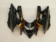 Load image into Gallery viewer, Black and Golden Flame - NINJA ZX-10R 04-05 Fairing Kit