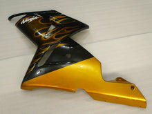 Load image into Gallery viewer, Black and Golden Flame - NINJA ZX-10R 04-05 Fairing Kit