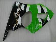 Load image into Gallery viewer, Black Green Factory Style - NINJA ZX-6R 00-02 Fairing Kit