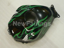 Charger l'image dans la galerie, Black and Green Flame - CBR600RR 03-04 Fairing Kit -