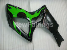 Charger l'image dans la galerie, Black and Green Flame - GSX-R750 06-07 Fairing Kit Vehicles