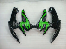 Charger l'image dans la galerie, Black and Green Flame - GSX-R750 06-07 Fairing Kit Vehicles