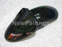 Load image into Gallery viewer, Black and Green Flame NINJA ZX 6R 00 02 Fairing Kit