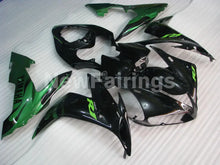 Charger l'image dans la galerie, Black and Green Flame - YZF-R1 04-06 Fairing Kit - Vehicles