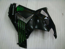 Load image into Gallery viewer, Black and Green Monster - NINJA ZX-14R 06-11 Fairing Kit