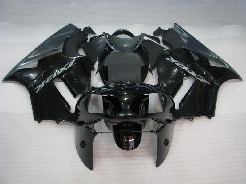 Black Grey Factory Style - NINJA ZX-12R 02-04 Fairing Kit