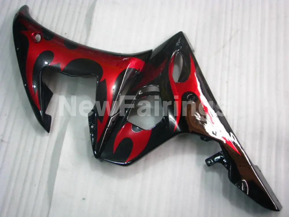 Black Red Factory Style - YZF-R6 03-04 Fairing Kit Vehicles & Parts > Vehicle Parts & Accessories > Motor Vehicle Parts