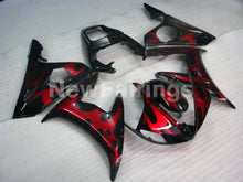 Load image into Gallery viewer, Black Red Factory Style - YZF-R6 03-04 Fairing Kit Vehicles &amp; Parts &gt; Vehicle Parts &amp; Accessories &gt; Motor Vehicle Parts
