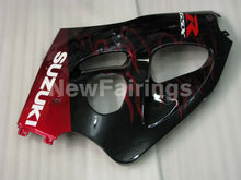 Charger l'image dans la galerie, Black and Red Flame - GSX-R600 96-00 Fairing Kit - Vehicles