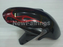Charger l'image dans la galerie, Black and Red Flame - GSX-R750 04-05 Fairing Kit Vehicles &amp;