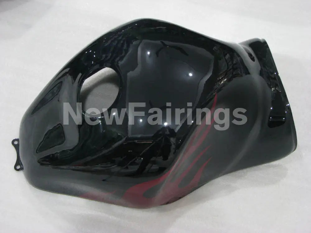 Black Red Flame - GSX1300R Hayabusa 99-07 Fairing Kit