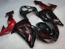 Load image into Gallery viewer, Black Red Flame - NINJA ZX-10R 06-07 Fairing Kit