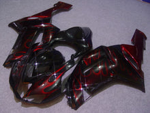 Load image into Gallery viewer, Black Red Flame - NINJA ZX-6R 07-08 Fairing Kit - Vehicles