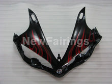 Load image into Gallery viewer, Black Red Flame - YZF-R1 07-08 Fairing Kit - Vehicles &amp;