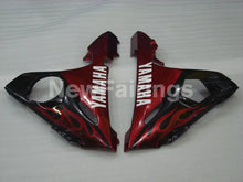 Charger l'image dans la galerie, Black and Red Flame - YZF-R6 03-04 Fairing Kit Vehicles &amp; Parts > Vehicle Parts &amp; Accessories > Motor Vehicle Parts >