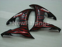 Load image into Gallery viewer, Black and Red Flame - YZF-R6 03-04 Fairing Kit Vehicles &amp; Parts > Vehicle Parts &amp; Accessories > Motor Vehicle Parts >