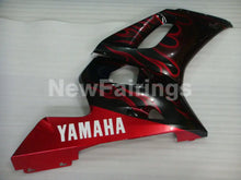 Load image into Gallery viewer, Black Red Flame - YZF-R6 98-02 Fairing Kit Vehicles &amp; Parts &gt; Vehicle Parts &amp; Accessories &gt; Motor Vehicle Parts &gt; Motor